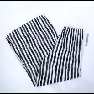 Zac & Rachel | Wide Leg Striped Pants | Size XL
